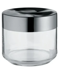 Set aus drei Aufbewahrungsgläsern - Silber
