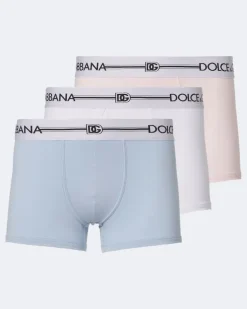 Set aus drei Slips aus Jersey Multicolor