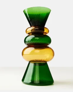Set aus fünf Schalen Issey aus Muranoglas GrüN