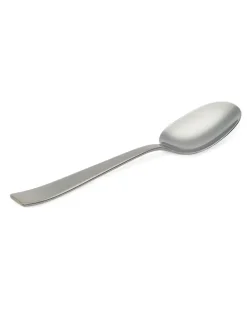 Set aus sechs Kaffeelöffeln mit Logo-Gravur - Silber