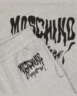 Set aus Sweatshirt und Jogginghose Grau