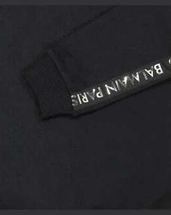 Set aus Sweatshirt und Jogginghose Schwarz