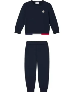 Set aus Sweatshirt und Jogginghose Blau