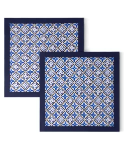 Set aus Tischunterlage und Serviette Blue