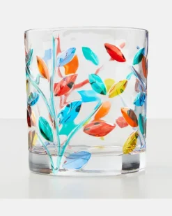 Set aus vier Tumbler-Gläsern Multicolor