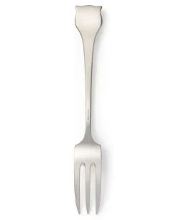 Set aus zwei Gabeln mit Tigerkopf - Silber