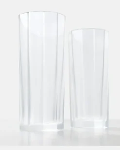 Set aus zwei Highball-Gläsern Dodeca Transparent