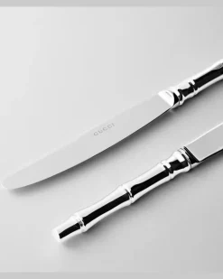 Set aus zwei Messern Silber