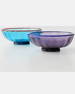 Set aus zwei Snackschalen Multicolor