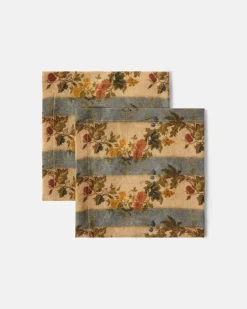 Set Banksia aus zwei Servietten Beige