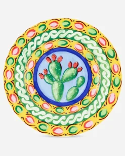 Set 2 Bread Plates In Fine Porcelain - Brotteller Mehrfarbig