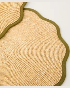 Set Cloud aus zwei Tischsets Beige