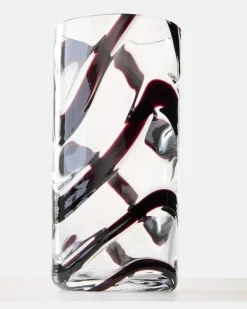 Set Cyrcus aus zwei Longdrinkgläsern Schwarz