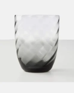 Set Idra aus sechs Gläsern Grau