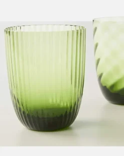 Set Idra aus sechs Gläsern GrüN