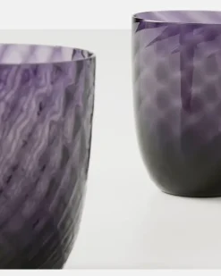 Set Idra aus sechs Gläsern Violett