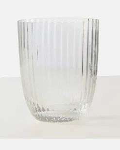 Set Idra aus sechs Gläsern Weiß