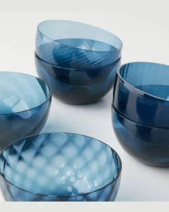 Set Idra aus sechs Tassen Blau