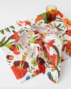 Set Jungle Book aus sechs Servietten Multicolor
