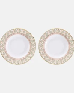 Set Odysseus Pistacio aus zwei Suppentellern Multicolor
