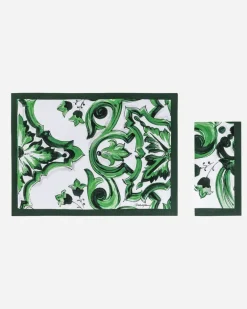 Set Platzdeckchen Und Serviette Aus Leinen - Sets Platzdeckchen Und Serviette Mehrfarbig