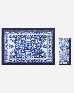Set Platzdeckchen Und Serviette Aus Leinen - Sets Platzdeckchen Und Serviette Mehrfarbig