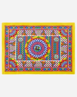 Set Platzdeckchen Und Serviette Aus Leinen - Sets Platzdeckchen Und Serviette Mehrfarbig