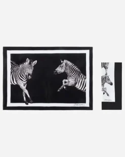 Set Platzdeckchen Und Serviette Aus Leinen - Sets Platzdeckchen Und Serviette Mehrfarbig