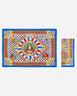 Set Platzdeckchen Und Serviette Aus Leinen - Sets Platzdeckchen Und Serviette Mehrfarbig