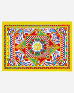 Set Platzdeckchen Und Serviette Aus Leinen - Sets Platzdeckchen Und Serviette Mehrfarbig