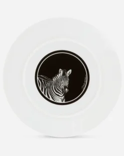 Set 2 Porcelain Bread Plates - Brotteller Mehrfarbig