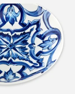 Set 2 Porcelain Soup Plates - Suppenteller Mehrfarbig