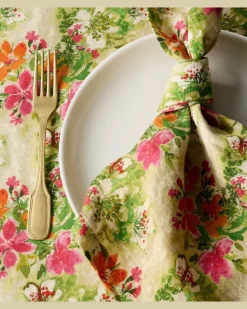 Set Potamia aus zwei Servietten Multicolor