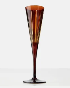 Set Prism aus vier Champagnerflöten Multicolor
