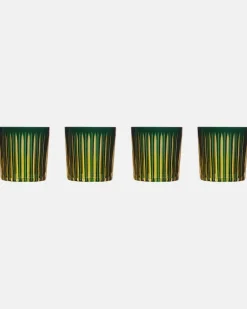 Set Prism aus vier Gläsern GrüN