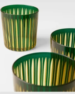 Set Prism aus vier Gläsern GrüN