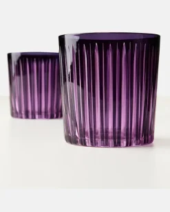 Set Prism aus vier Gläsern Violett