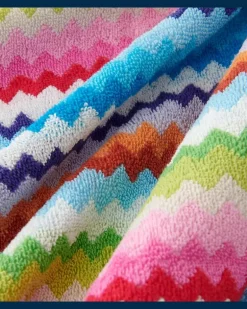 Set Riverbero aus fünf Handtüchern Multicolor