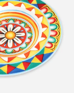 Set 2 Soup Plates In Fine Porcelain - Suppenteller Mehrfarbig