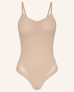 Shape-Body Stay-Put Mesh beige Nude
