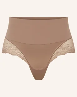 Shape-Panty Spanxsupersmooth™ Undie-Tectable® Lace beige Hellbraun