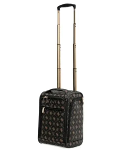 Silia Reisetasche mit Monogrammmuster - Schwarz