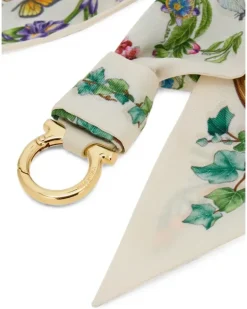 silk keyholder - Nude