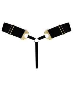 Siren Tanga aus Spitze - Schwarz