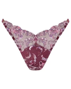 Siren Tanga mit Blumen - Rosa