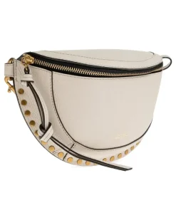 Skano Gürteltasche mit Nieten - Nude