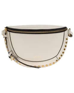 Skano Gürteltasche mit Nieten - Nude