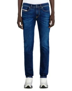 Skinny Jeans Low Waist 1979 Sleenker, Dunkelblau, Reißverschluss sleenker