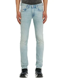 Skinny Jeans Low Waist 1979 Sleenker, Hellblau, Reißverschluss sleenker