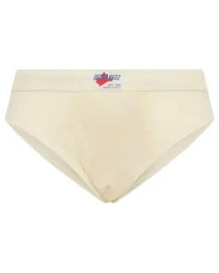 Ski Pass Slip mit Logo-Patch - Nude